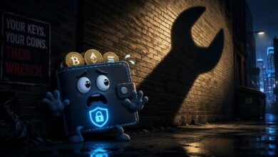 العنوان المترجم:
تهديدات العملات المشفرة في الواقع: هجمات "المفتاح المادي" تتسبب في خسائر تتجاوز 100 مليون دولار منذ يناير فقط