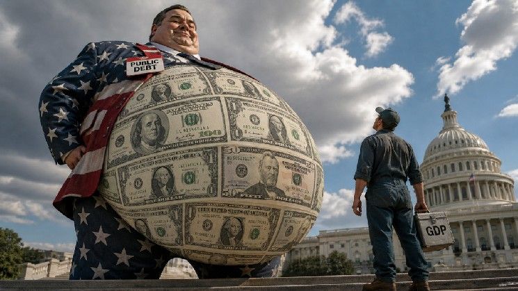 دين أمريكا البالغ 31.27 تريليون دولار يتجاوز الناتج المحلي الإجمالي – ويعزز بصمت حالة البيتكوين