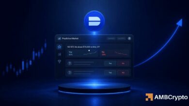 DeepBook يرتفع 23% بعد إطلاق Predict: هل يتمكن DEEP من الخروج من ركوده لمدة 100 يوم؟