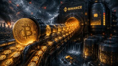 هل يتزايد ضغط بيع البيتكوين؟ تدفقات بينانس تسجل 10 أيام متتالية