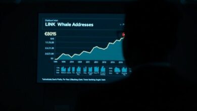 عدد حيتان LINK يصل إلى أعلى مستوى تاريخي مع ارتفاع المحافظ الكبيرة إلى 805