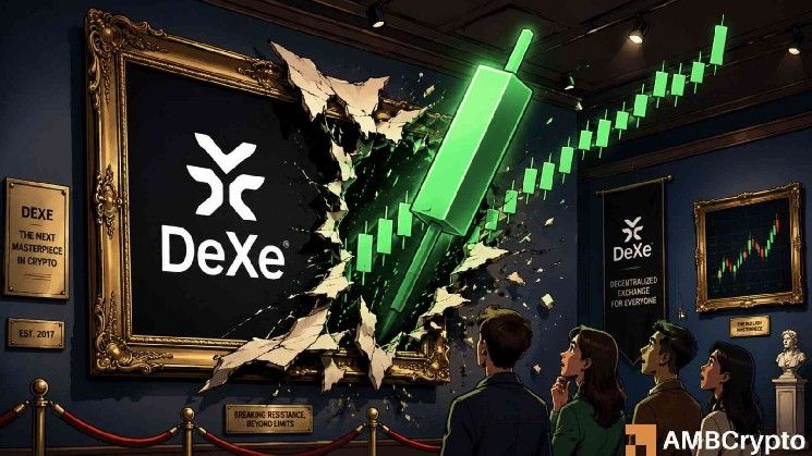 **قفزة عملة DEXE بنسبة 22% بعد الاختراق – هل يستهدف الثيران مستوى 24 دولارًا؟**