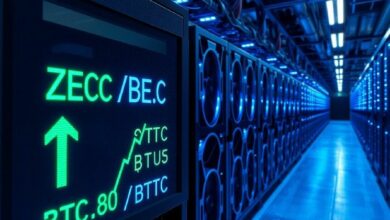 بيانات تكشف: تعدين Zcash أصبح أكثر كفاءة في استهلاك الطاقة بـ 4 مرات من البيتكوين