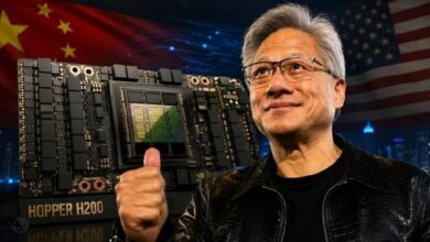 المدير المالي لـ Nvidia: شحنات صفرية من معالجات Hopper للصين، انخفاضًا من 4.6 مليار دولار الربع الماضي