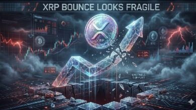 ارتفاع سعر XRP يبدو هشًا، ومخاطر انخفاض جديد تتصاعد