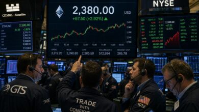 إيثر يستهدف كسر مستوى المقاومة 2,425 دولارًا: توقعات السوق