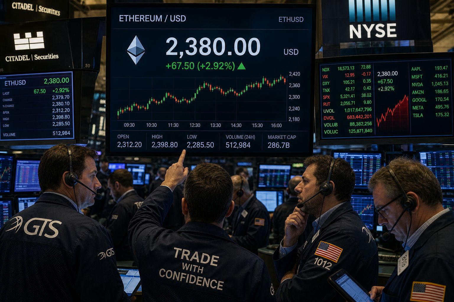 إيثر يستهدف كسر مستوى المقاومة 2,425 دولارًا: توقعات السوق