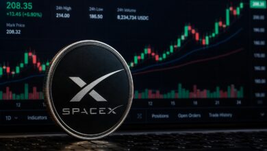 إليك كيف يقوم متداولو العملات الرقمية بتسعير سبيس إكس بالفعل قبل طرحها العام الأولي