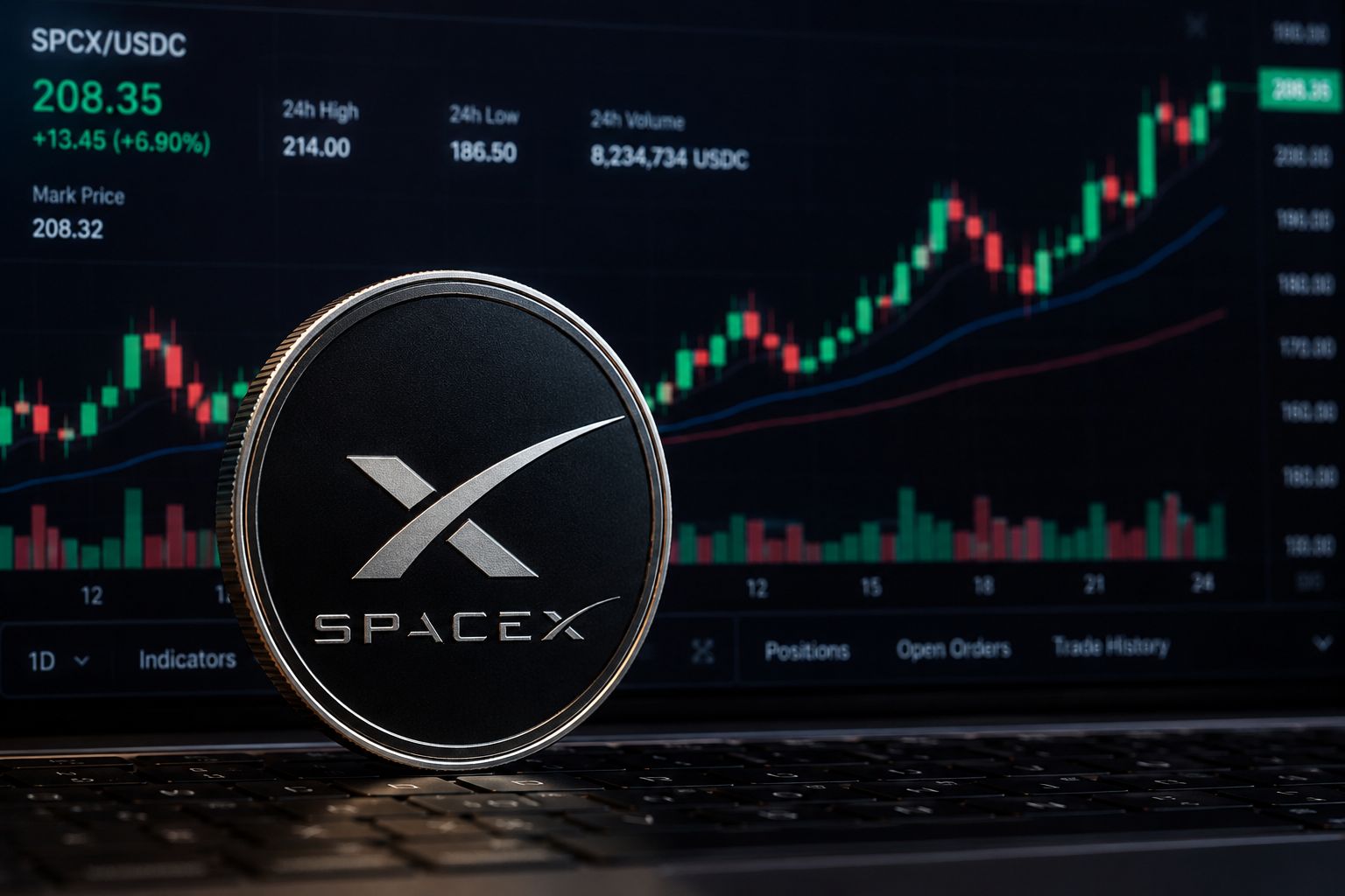 إليك كيف يقوم متداولو العملات الرقمية بتسعير سبيس إكس بالفعل قبل طرحها العام الأولي