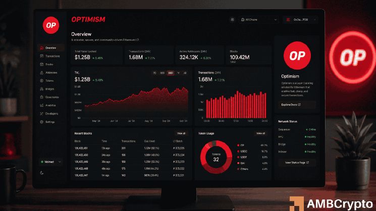 تفاؤل يختبر أولوية المعاملات القائمة على التكديس في شبكة OP الرئيسية
