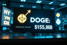 يتجاوز HYPE عملة Dogecoin في القيمة السوقية ويحتل المركز التاسع بين العملات الرقمية