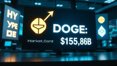 يتجاوز HYPE عملة Dogecoin في القيمة السوقية ويحتل المركز التاسع بين العملات الرقمية