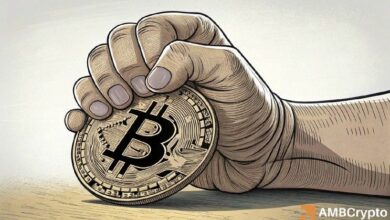 حوت بيتكوين يفتح مراكز بيع بـ40 مليون دولار – هل تعافي BTC إلى 79 ألف دولار في خطر؟