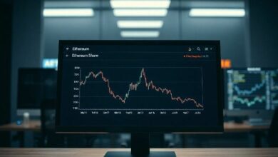 هيمنة الإيثيريوم على التمويل اللامركزي تتراجع: حصة القيمة الإجمالية المقفلة تهبط دون 54%