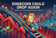 دوجكوين (DOGE) يواجه مخاطر هبوطية جديدة، والبائعون يواصلون عدوانيتهم