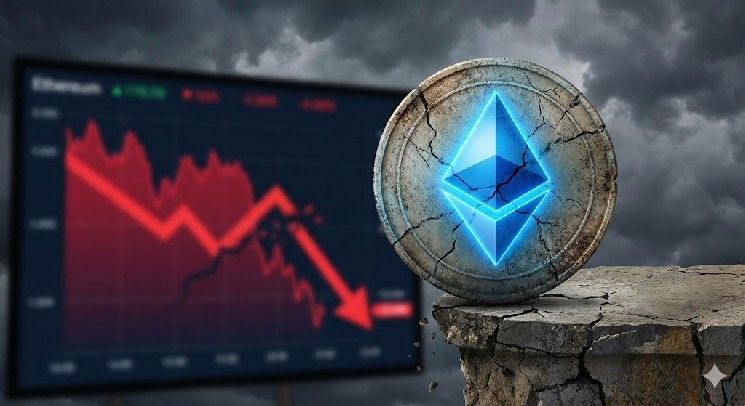 عنوان إيثريوم يهبط بشدة، والدببة تشدد قبضتها على زخم السوق