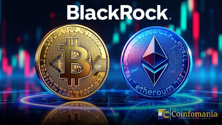 بلاك روك تحوّل 160 مليون دولار من البيتكوين والإيثريوم إلى كوين بيز
