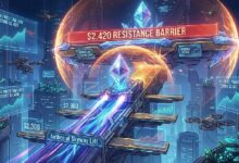 سعر الإيثيريوم يحاول تمديد المكاسب، 2,420 دولارًا تقف في الطريق