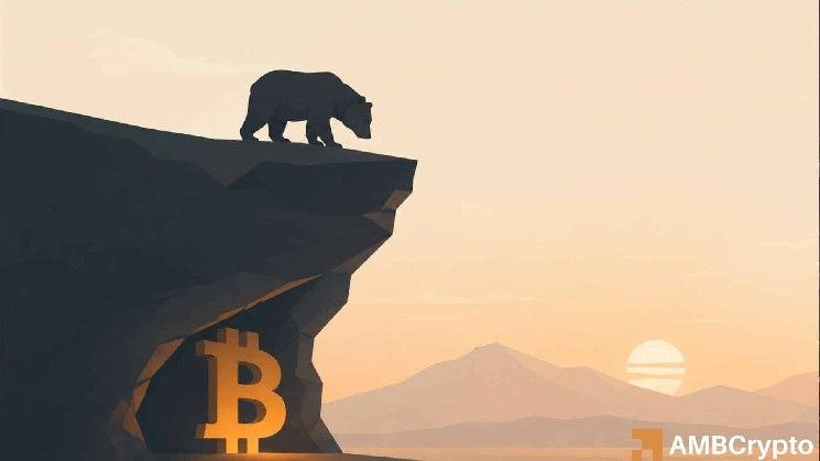 حيتان البيتكوين تتحول للهبوط – صفقة بيع بـ74 مليون دولار على هايبرليكويد ترفع خطر التصفية