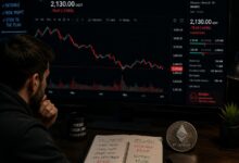 إيثريوم يهبط دون مستويات رئيسية مع تدفقات خروج صناديق الاستثمار المتداولة التي تثير مخاوف جديدة من عمليات بيع