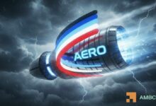 ارتفاع AERO بنسبة 10% بعد تصفية صفقات بيع ضخمة: هل يتمكن الثيران من توسيع الاختراق؟