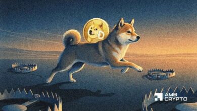 "انعكاس عملة Dogecoin عند 0.104 دولار: إنجاز صاعد أم فخ صاعد عالي المخاطر؟"