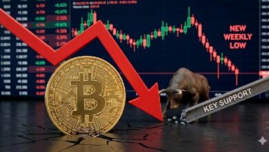 اضغط مبيعات البيتكوين مستمر وآلام السعر لم تنتهِ بعد