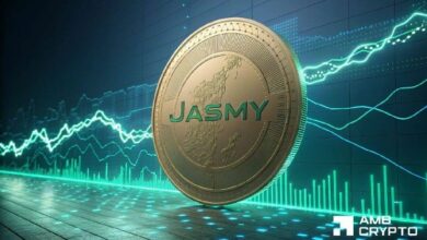 **JasmyCoin يقفز 16% مع انفجار حجم التداول بنسبة 175% – هل بدأ صعود JASMY للتو؟**