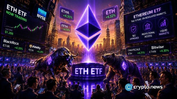 سعر إيثريوم يهدد بالوصول إلى 1,500 دولار مع ضغط تدفقات صناديق الاستثمار المتداولة على ETH