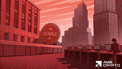 انهيار عملة STABLE بنسبة 18% مع كسر الدعم: هل الانخفاض إلى 0.025 دولار هو التالي؟
