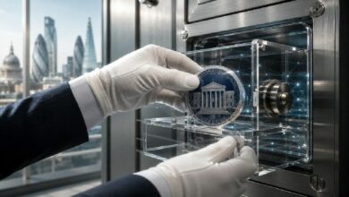سجلات ملكية صناديق السندات البريطانية تنتقل إلى إيثريوم وسولانا متاحة على مدار الساعة