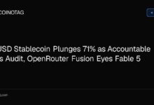 انهيار عملة msUSD المستقرة بنسبة 71% مع انتهاء تدقيق "أكاونتابل"، و"أوبن روتر فيوجن" تستهدف فيبل 5