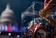 لحظة بدء إعادة تشكيل العملات الرقمية للانتخابات الأمريكية