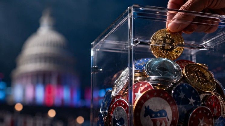لحظة بدء إعادة تشكيل العملات الرقمية للانتخابات الأمريكية