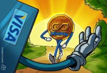 أوبرا تطلق بطاقة خصم فيزا من MiniPay لإنفاق العملات المستقرة