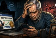 متقاعد يخسر مليون دولار في احتيال عملات رقمية عبر إعلان فيسبوك مزيف