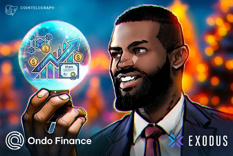 إكسودس تطلق سوقًا للأسهم المُرمّزة مع أوندو، وتضيف أكثر من 200 سهم على السلسلة