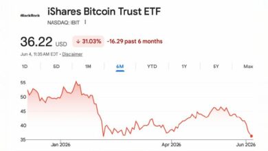 من يبيع البيتكوين أثناء الانهيار؟ كوينشيرز تكشف هوية البائعين الحقيقيين لصناديق البيتكوين المتداولة