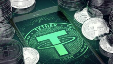 تيثر تتجاوز إيثريوم مؤقتًا مع تصدر عملة المستقرة لإيثريوم في القيمة السوقية أثناء موجة البيع