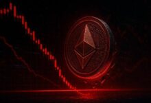 سعر إيثريوم اليوم يصل إلى 1,674 دولارًا وسط ضغوط هابطة ورسوم DeFi المتصاعدة