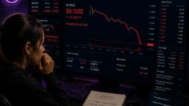 إيثيريوم تحت الضغط بعد خسائر أسبوعية بخطين مزدوجين
