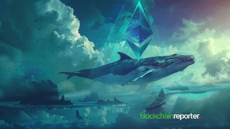 حوت إيثريوم يعيد شراء 55.8 مليون دولار من ETH بسعر 1,563 دولارًا بعد بيع 141 مليون دولار قرب 2,040 دولارًا