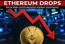 عائد سعر الإيثريوم من مستوى 2000 دولار مع استمرار ضغط البيع