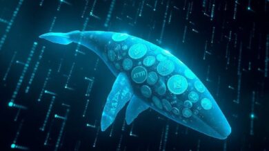 حوت يبيع 9,781 إيثريوم مقابل 15.9 مليون دولار ويتجه بقوة نحو AAVE