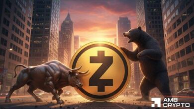 حوت كبير يختصر 4.92 مليون دولار من ZEC – هل تستطيع Zcash التعافي إلى 520 دولارًا؟
