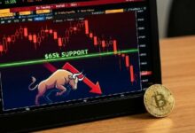 سعر البيتكوين ينخفض، مفتوحاً الباب لمزيد من الخسائر