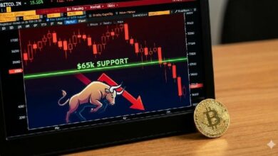 سعر البيتكوين ينخفض، مفتوحاً الباب لمزيد من الخسائر