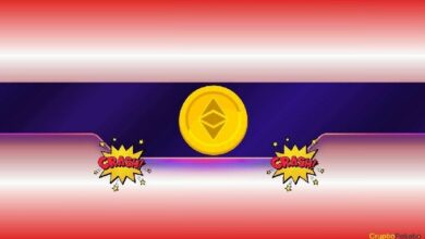 إيثريوم (ETH) يتلقى ضربة قوية: هل الانهيار إلى 1000 دولار هو القادم؟