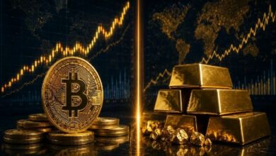 هل البيتكوين استثمار أفضل من الذهب الآن؟