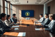 **شينهان تنضم لتحالف مصرفي منافس لمناقشة عملة الون المستقرة، مما يشعل المنافسة القطاعية**